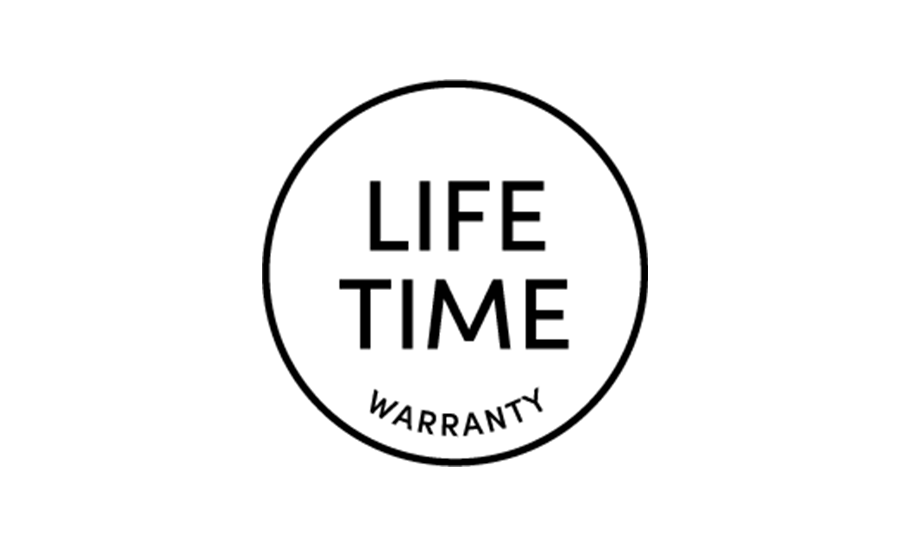 logo dożywotniej gwarancji pergo